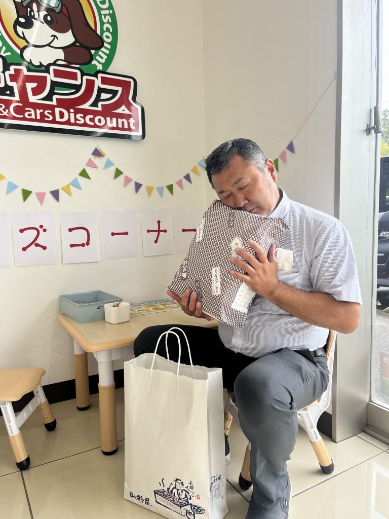 嬉しい差し入れ☺️