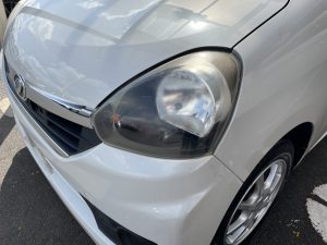 ヘッドライトの黄ばみ取り✨