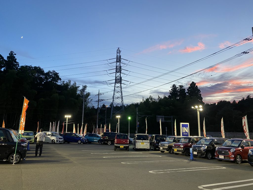 日の移り変わり