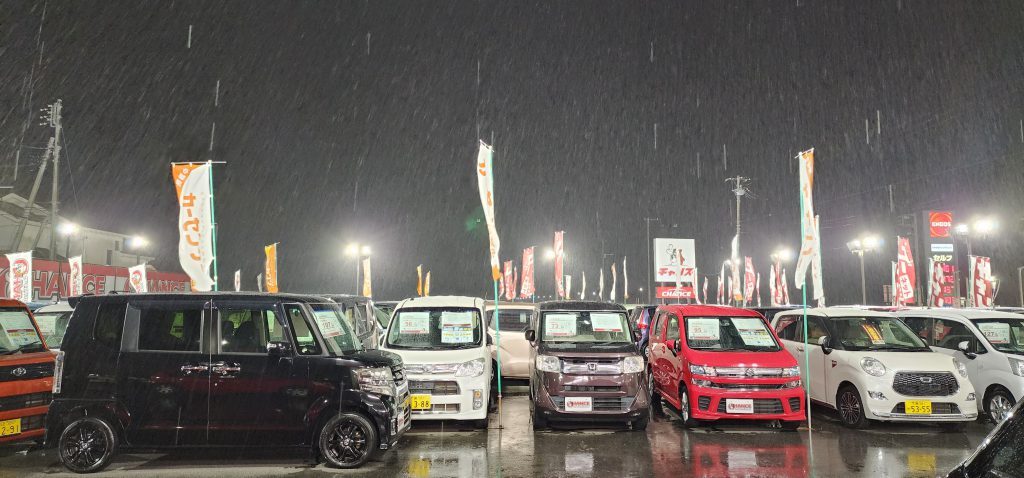 雨にも負けず！