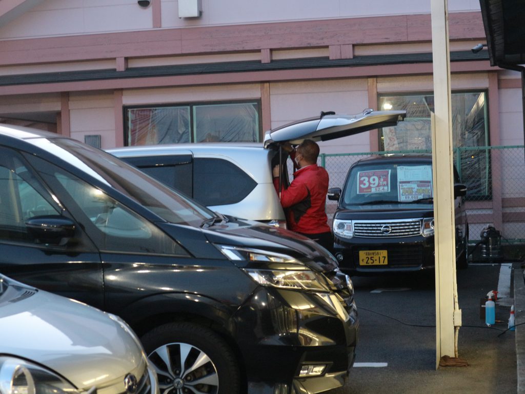 納車準備！！！
