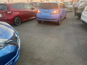 展示場にて
