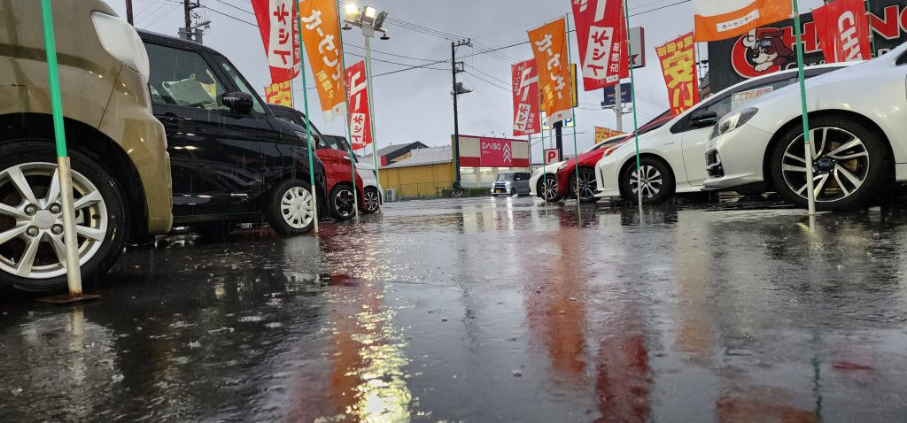 降りすぎればカッパにも毒