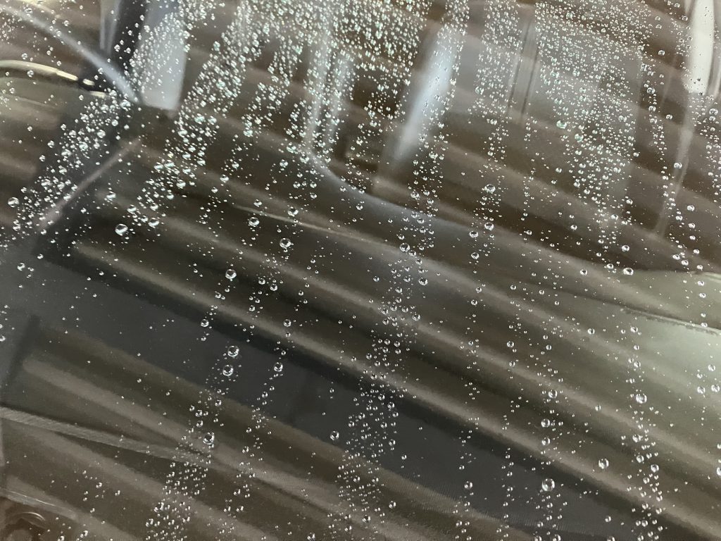 撥水効果✨良好です。