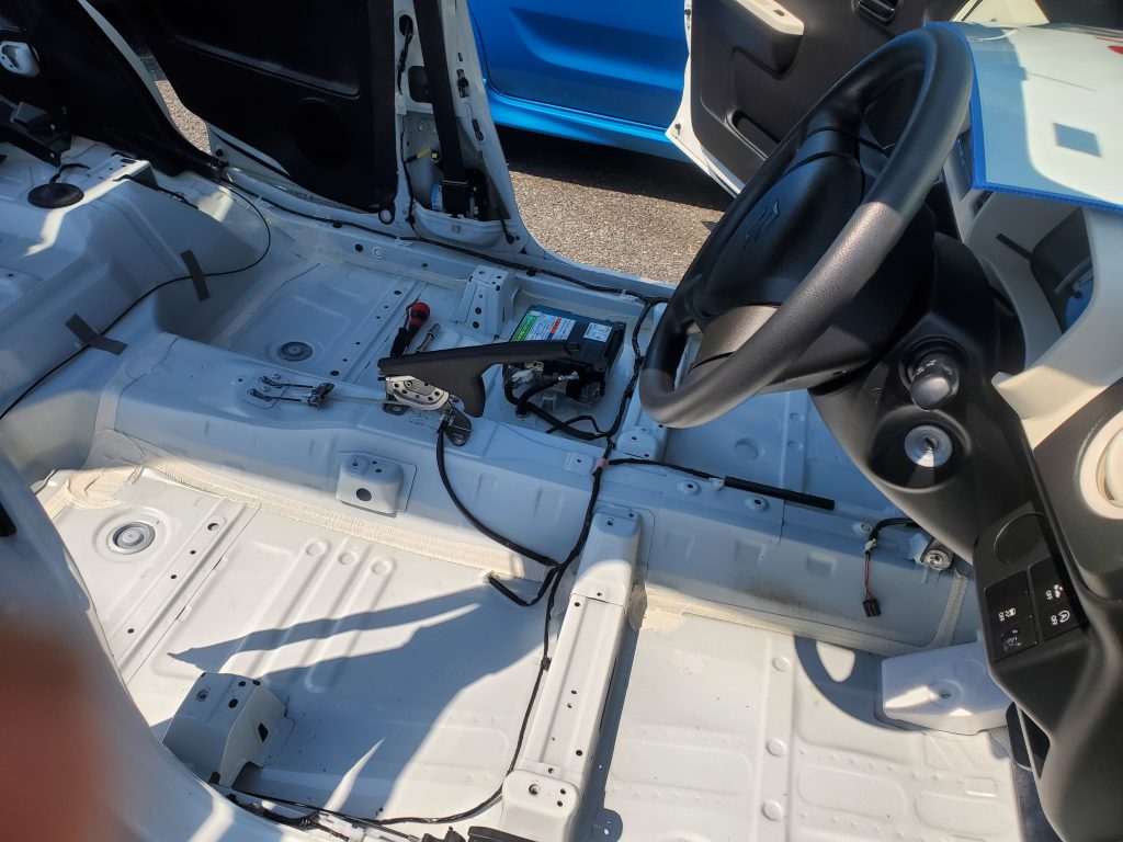 バラシました🚗