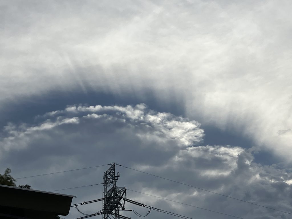 ラッキーな！？雲☁️