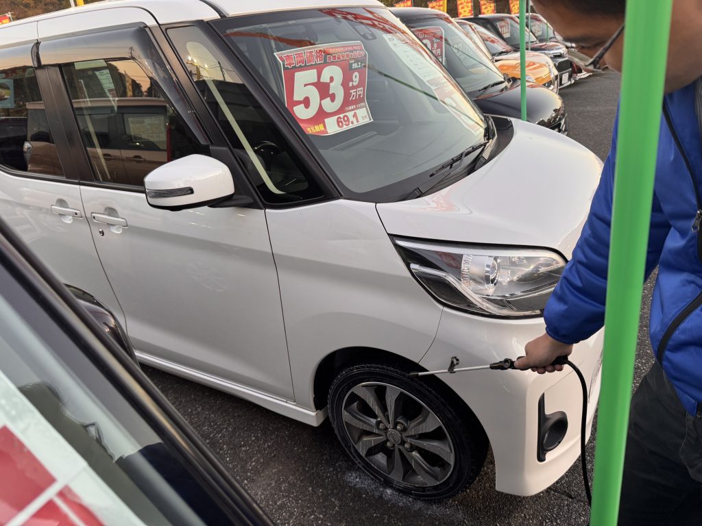 商品車の維持