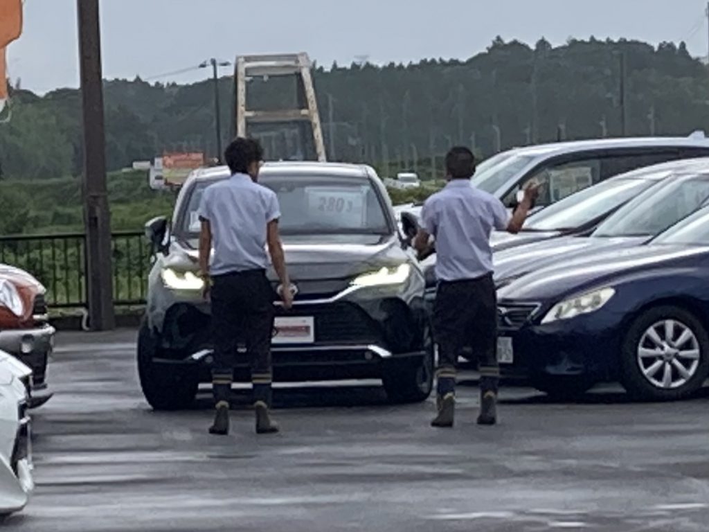 入れ替え作業🚗