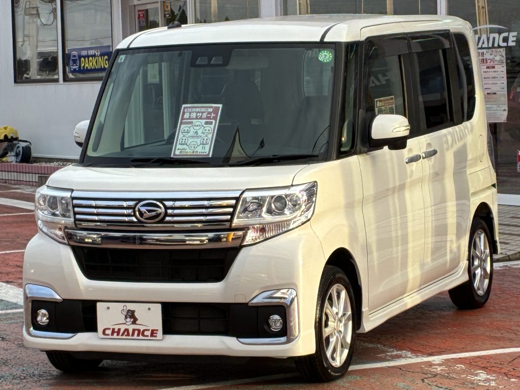 ご家族の「乗りたい」を叶える一台！H29年式 タントカスタム 福祉車両が入庫しました！