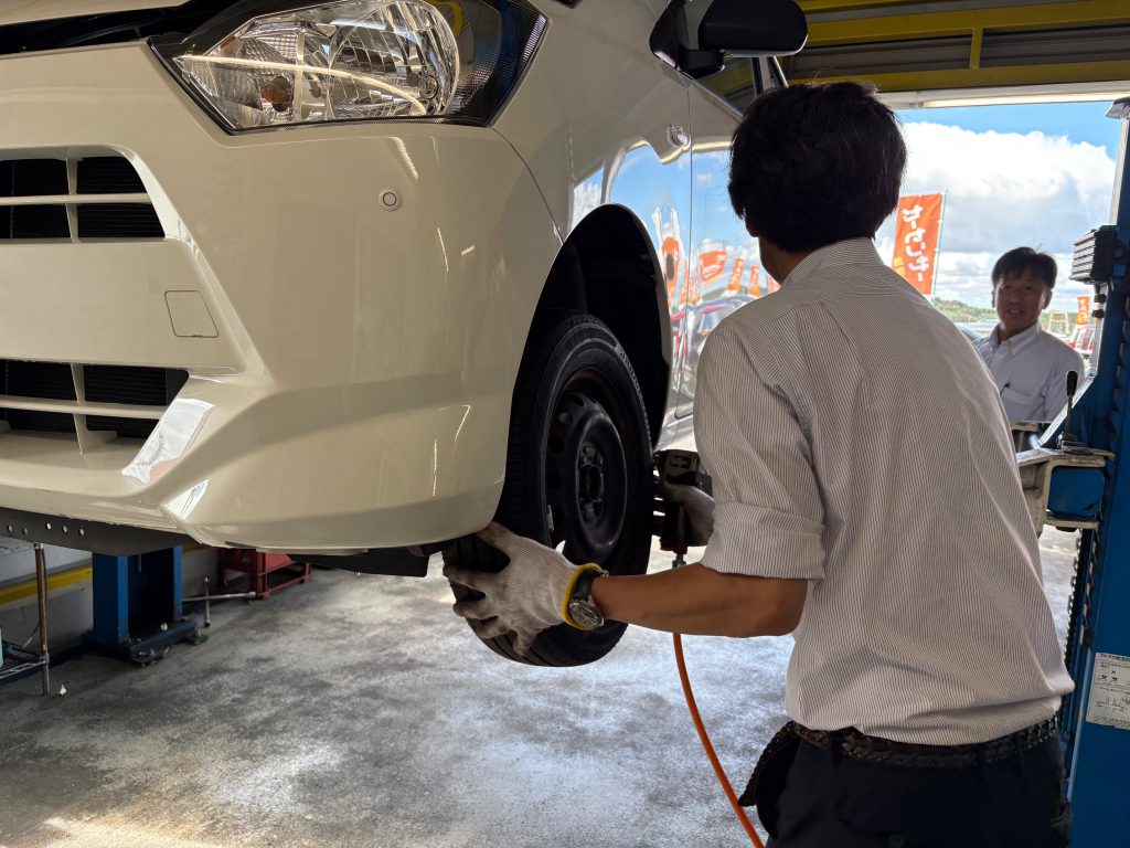 タイヤ交換🚗
