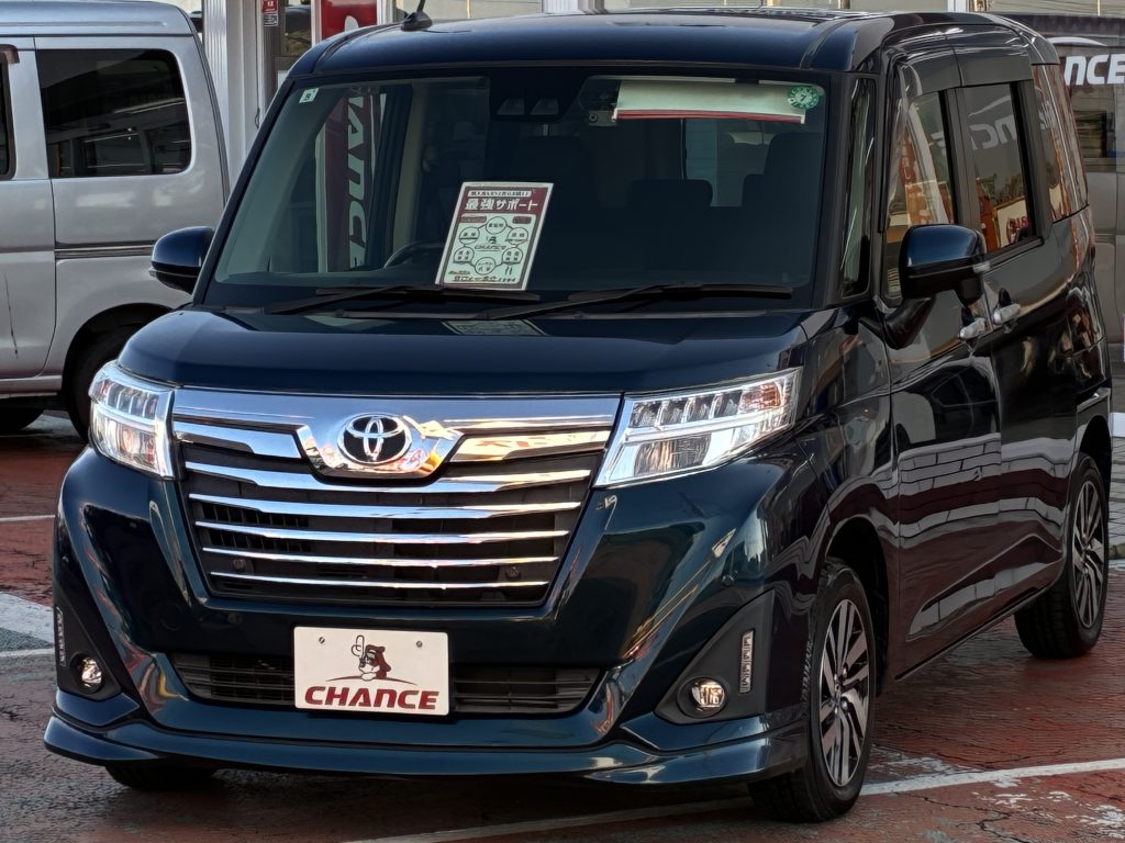 広さもカッコよさもMAX！トヨタ ルーミー カスタム入庫！