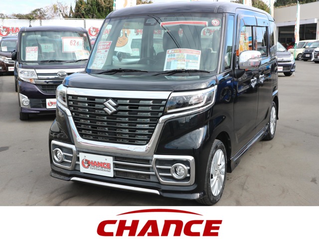 【おこしやす】艶やかな黒色が男前！平成30年式スペーシアカスタムのご紹介どす