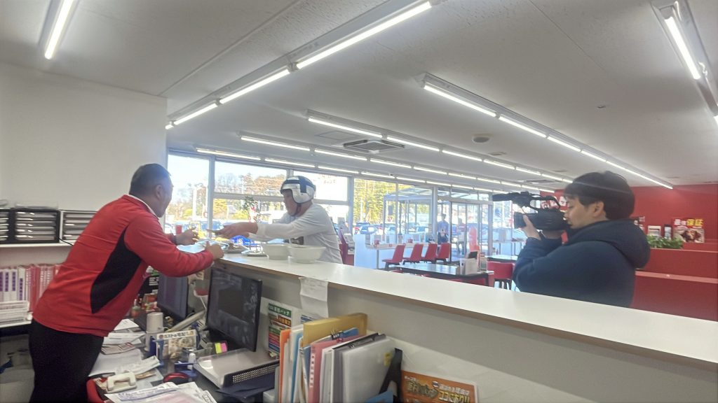 フジテレビが来た‼️