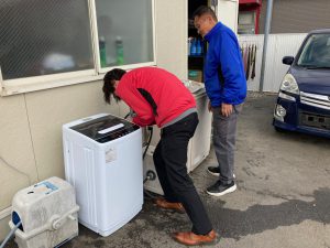 新しい洗濯機✨