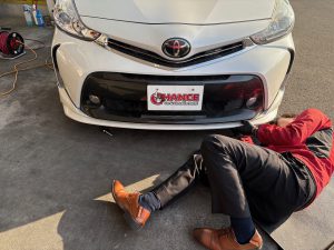 バンパー外し🔧