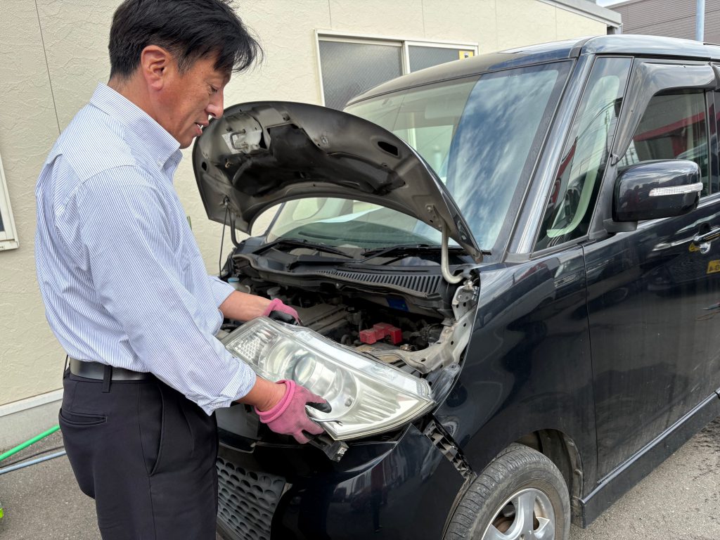 ヘッドライト交換🔧