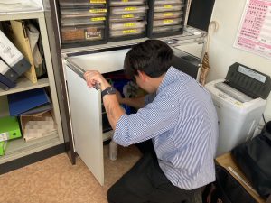 事務所内いい匂いに🎵