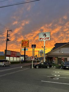 🔥燃えてる夕日！？🔥