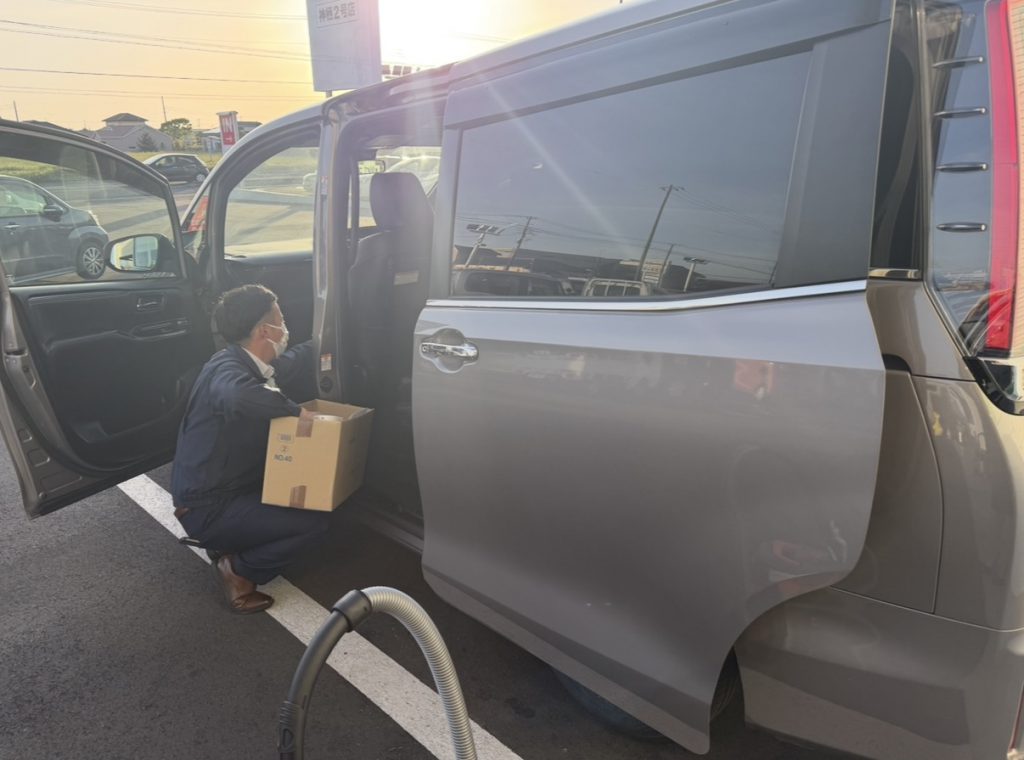 納車準備✨