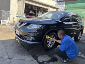 本日の入庫作業。