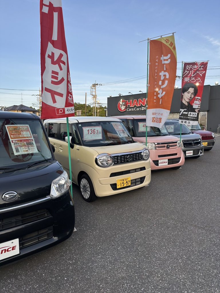 人気の軽自動車を多数展示中です！