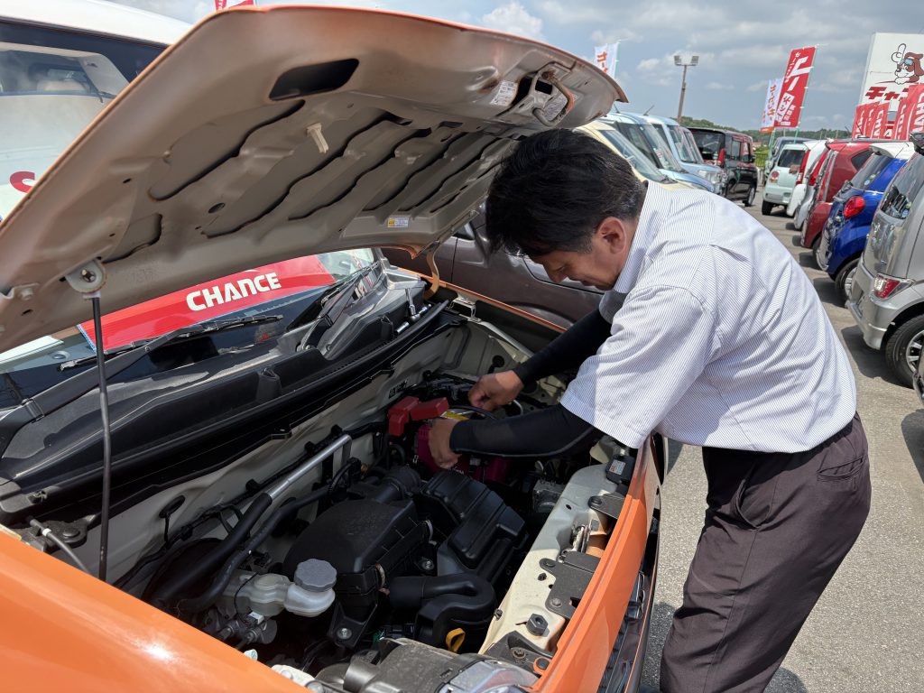 オイル交換🔧with今井さん