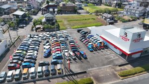 チャンス佐原店の大型展示場