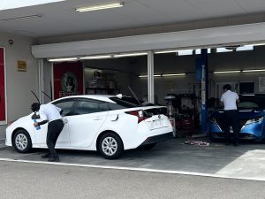 納車準備中🚘