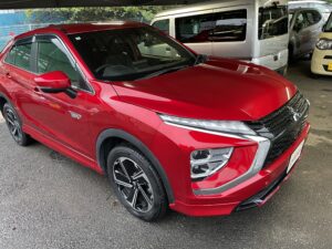 赤くて素敵な車
