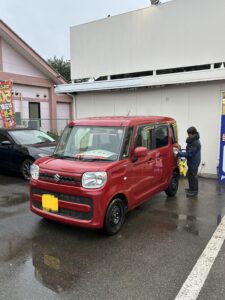 納車準備🚗