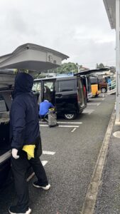 大忙し＆活気あふれる洗車チーム🚙✨