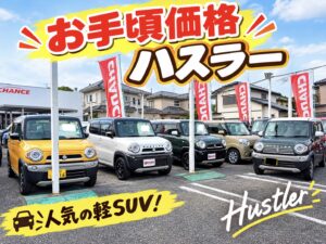 🚙 お手頃価格のハスラー、揃ってます！✨